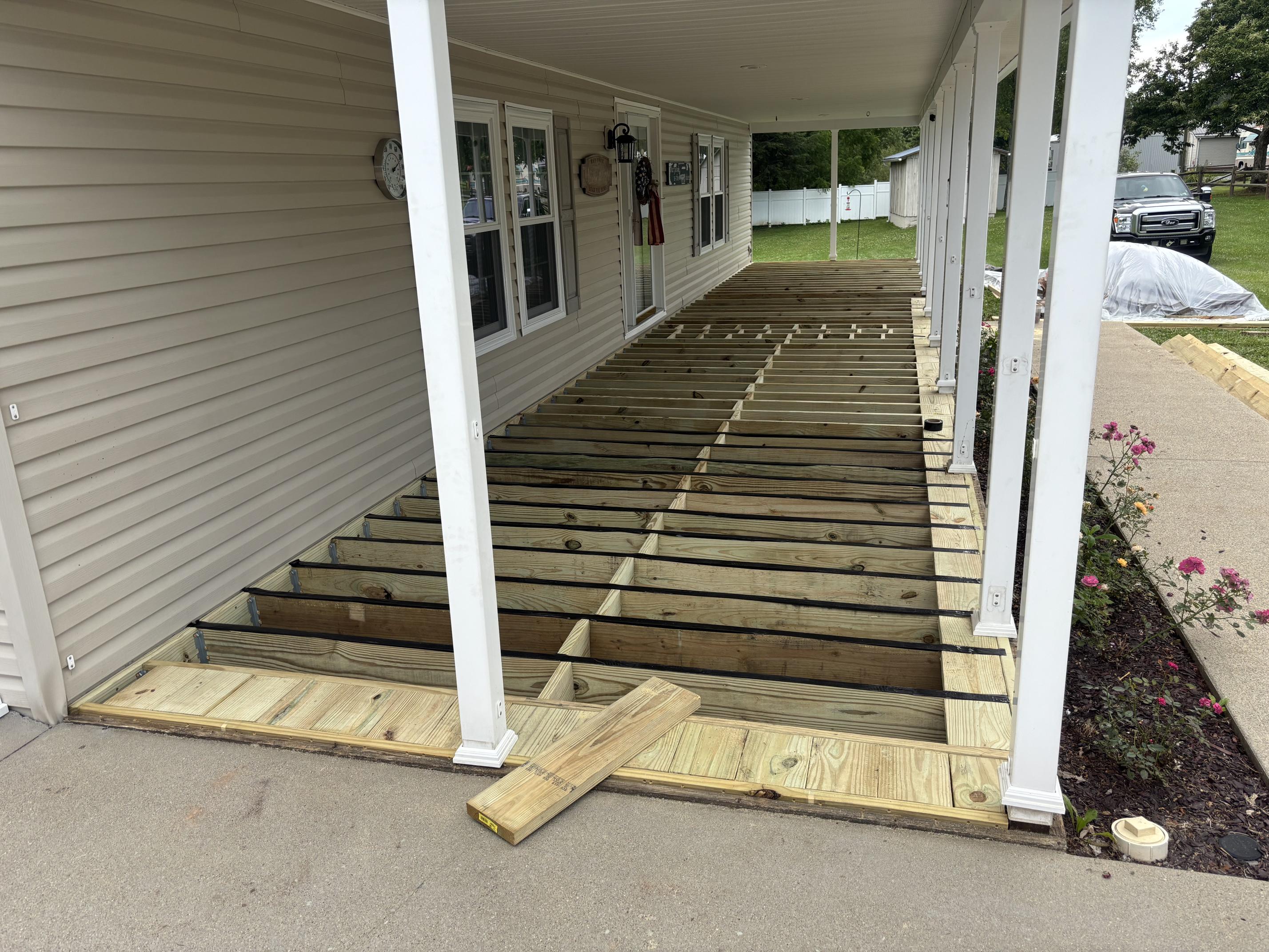 Schedule construction services in Bridgeport, WV Deck framing and outdoor construction by Apex Site Solutions in Harrison County, WV